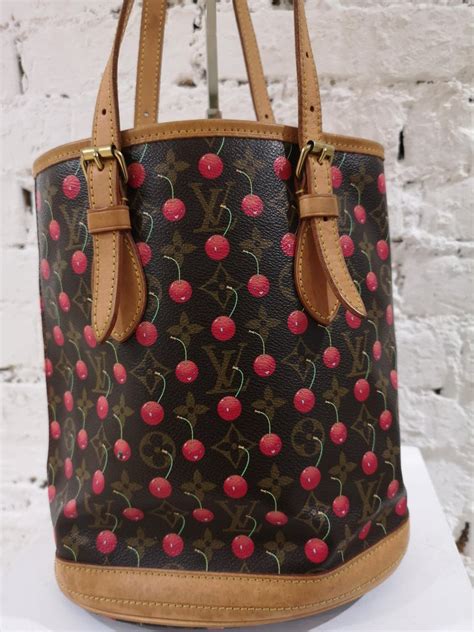 louis vuitton cherry bucket bag